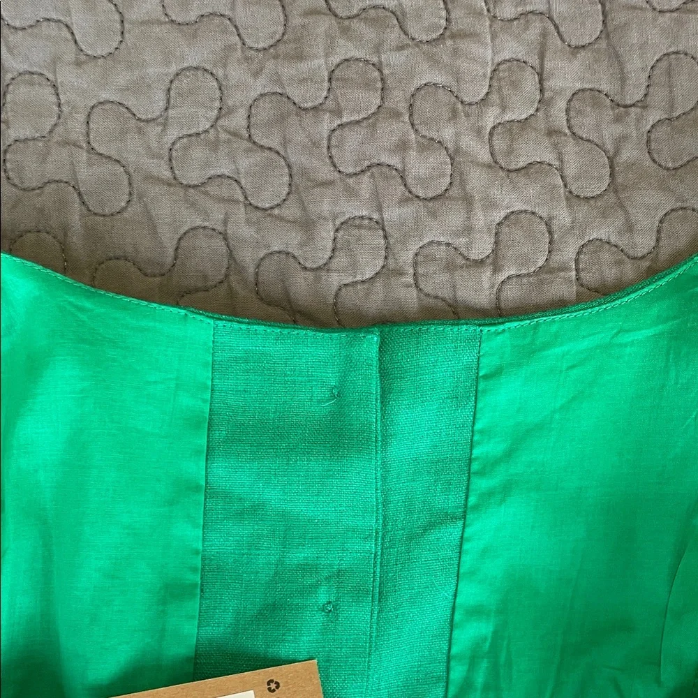 Boden Linen NWT Button Down Tank Top 10 - Picture 7 of 8